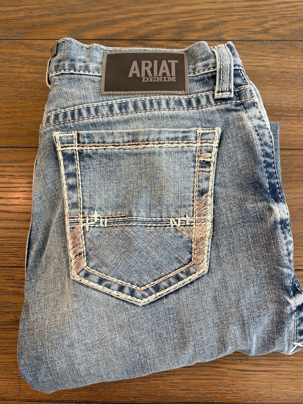 Ariat Slim Straight Jeans Light Blue Denim